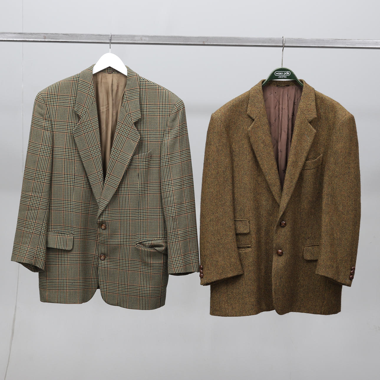 JACKETS, 2pcs, men, Pierre Laffitte and Brooksfield.