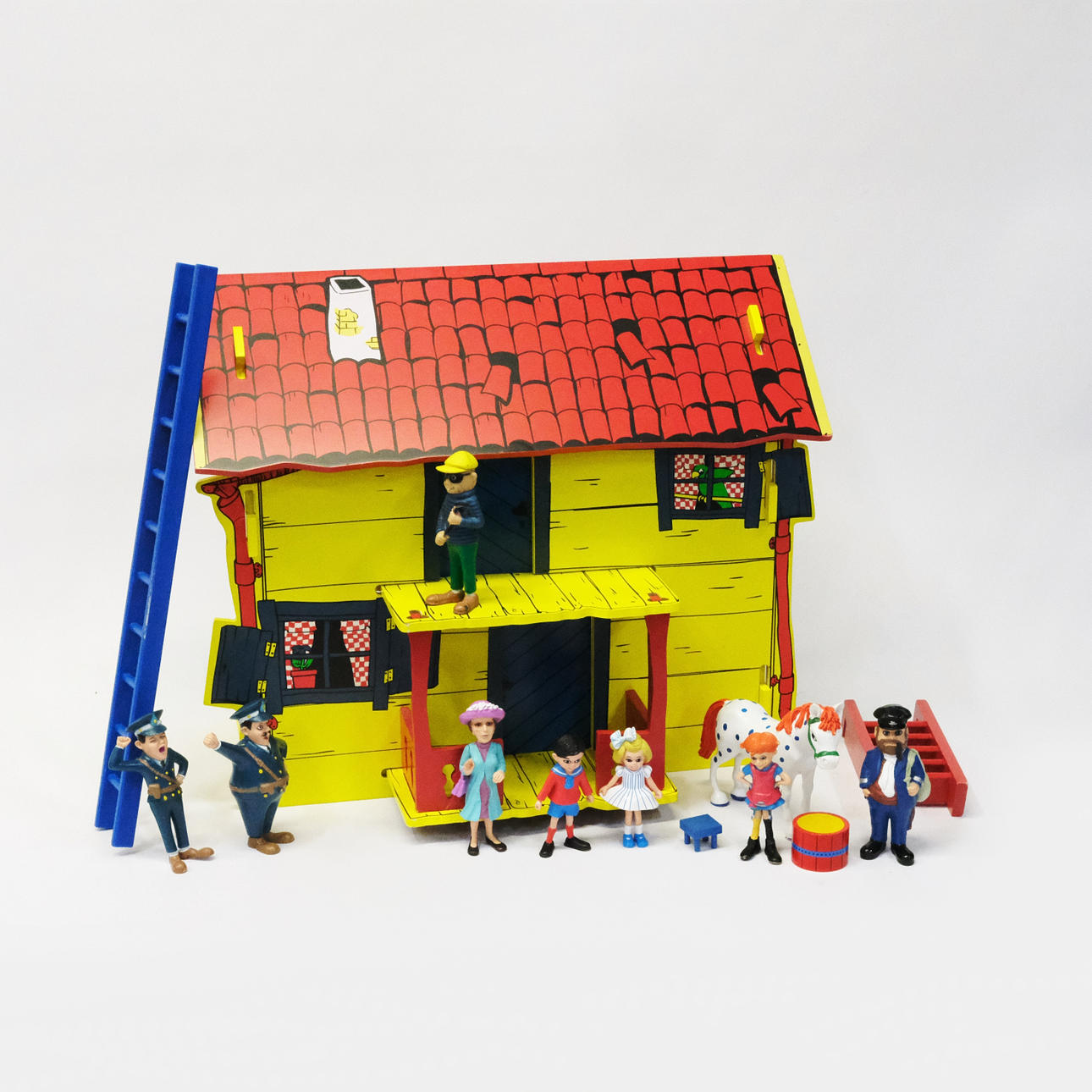 MICKI. PIPPIS HUS MED TILLBEHÖR.