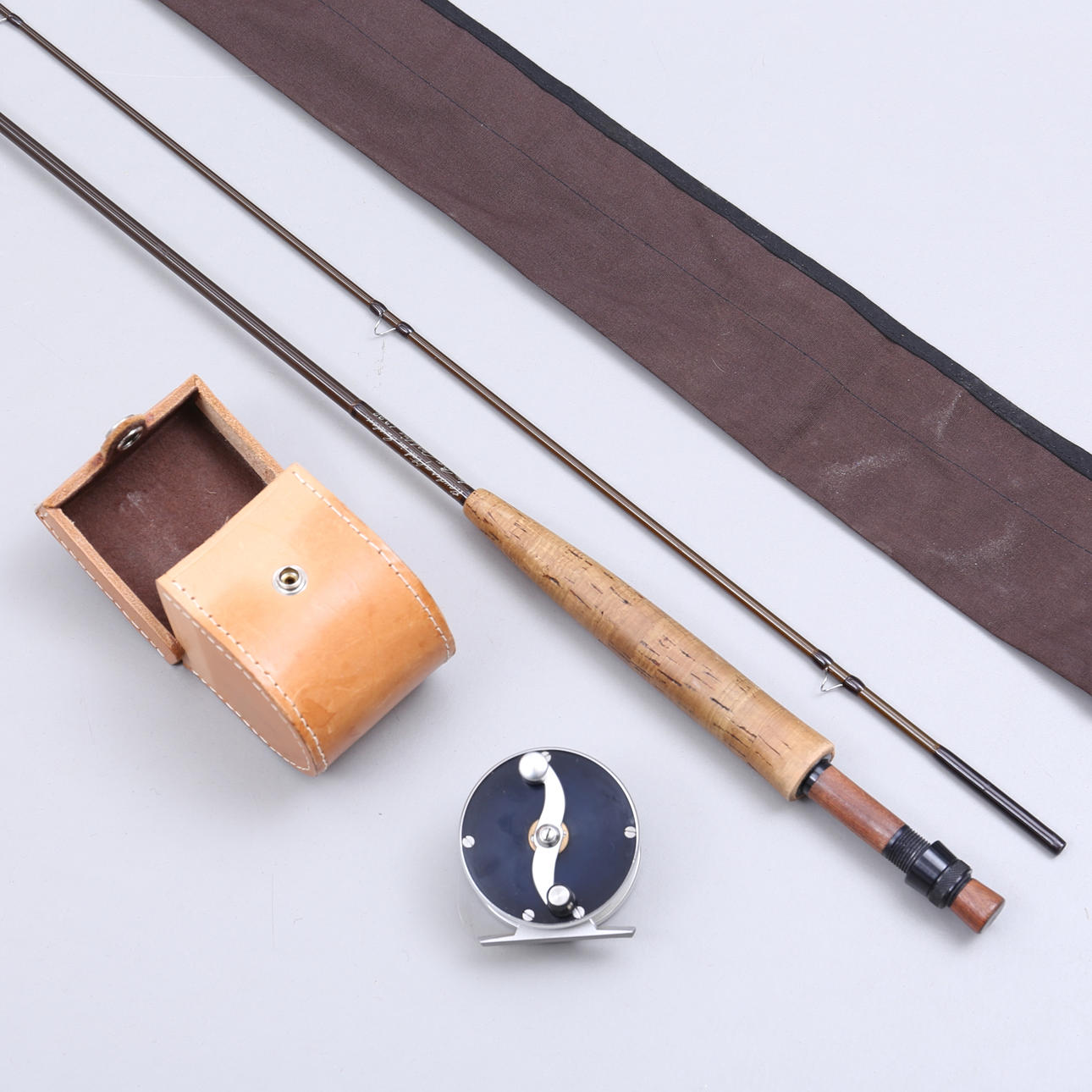 BO MOHLIN, Flugfiskespö samt Flugfiskerulle.