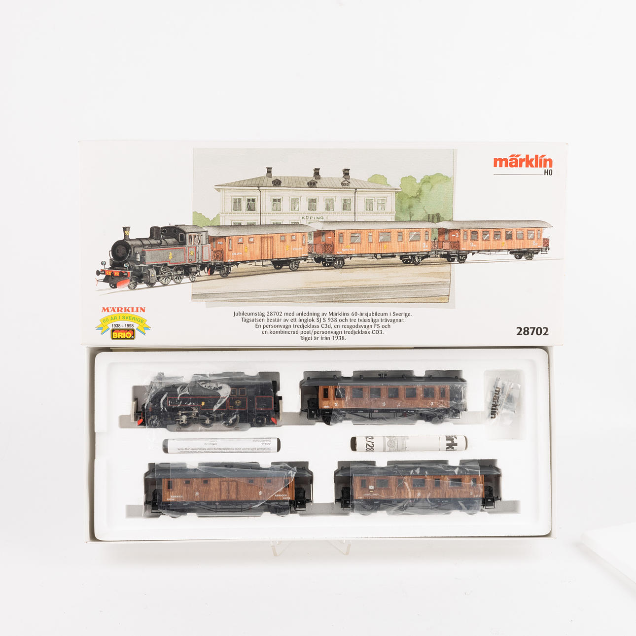 2 Wagons Märklin 46262 Transport De Chaux – Échelle H0 Courant Alternatif