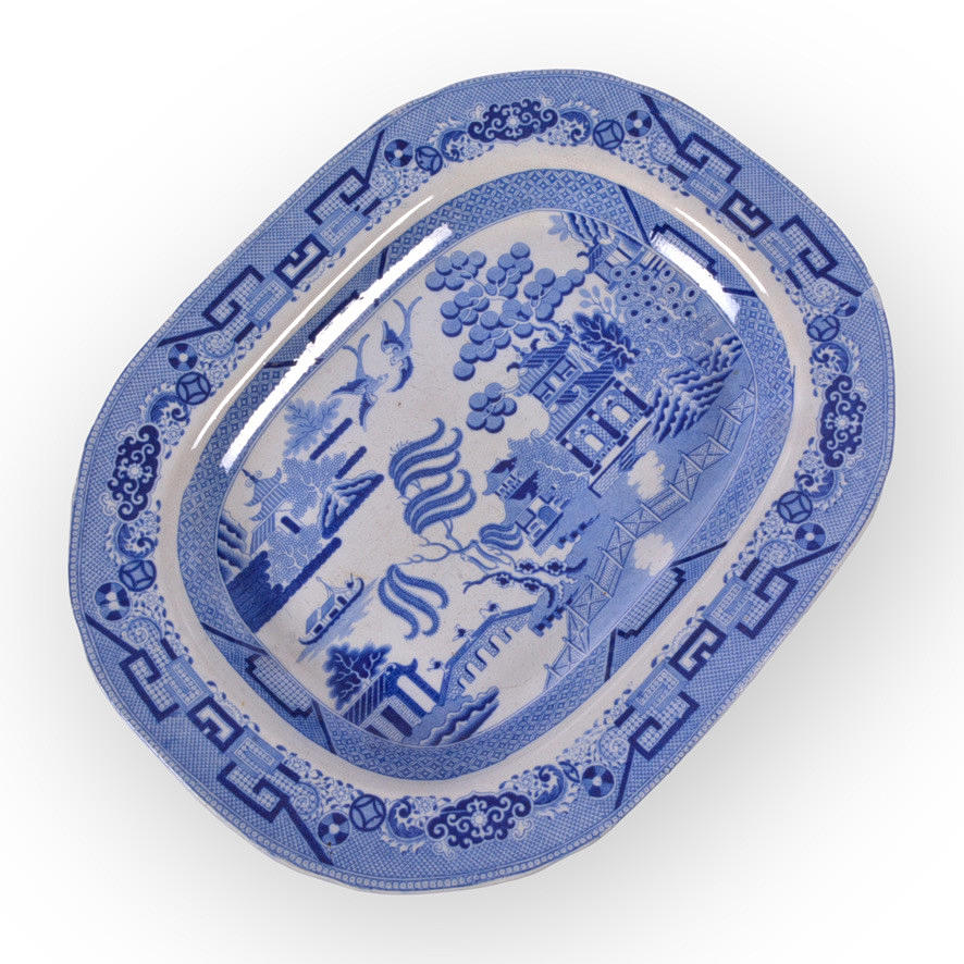 FRYING PAN, flintware, probably England, early 20th century.