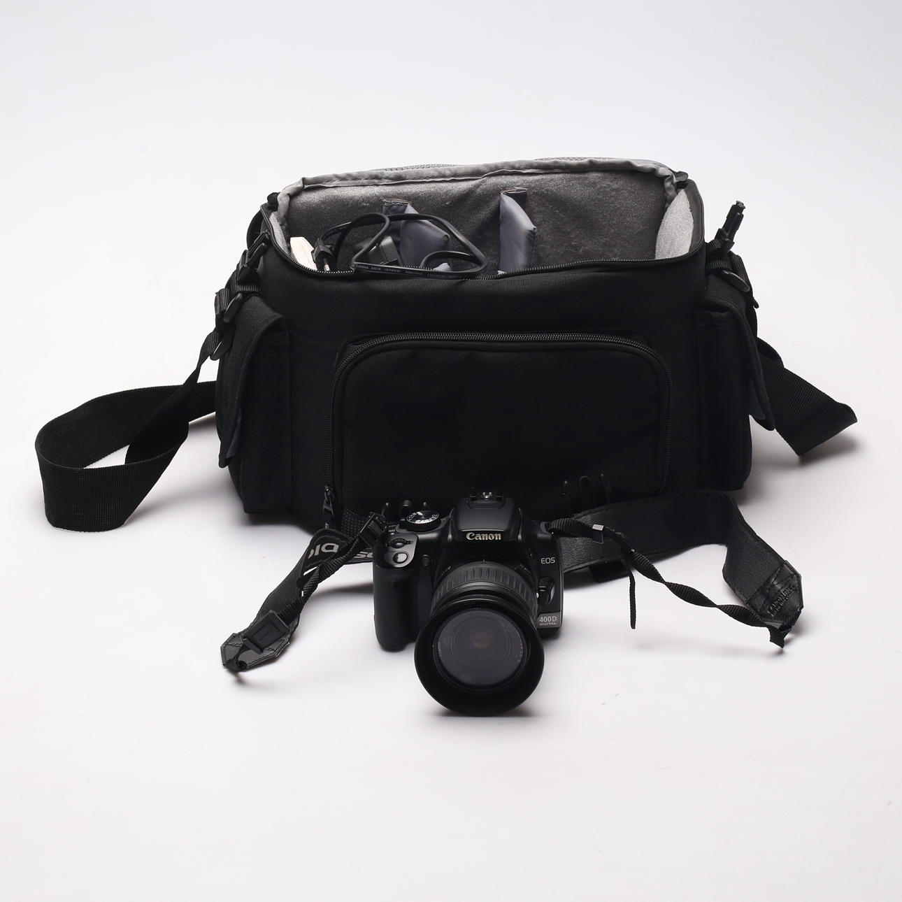 DIGITALE SYSTEMKAMERA EOS 400D, 18-55mm, 70-300mm, Canon.