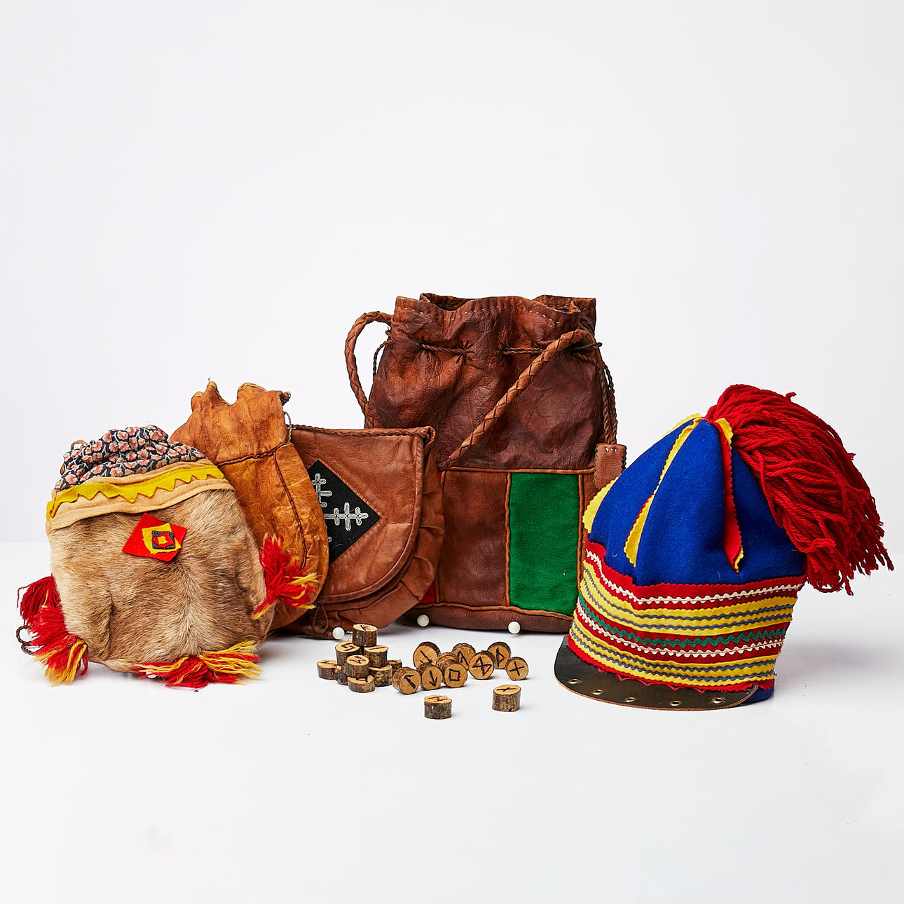 BOLSO, SOMBRERO, MONEDERO, 5 dlr, Sami.