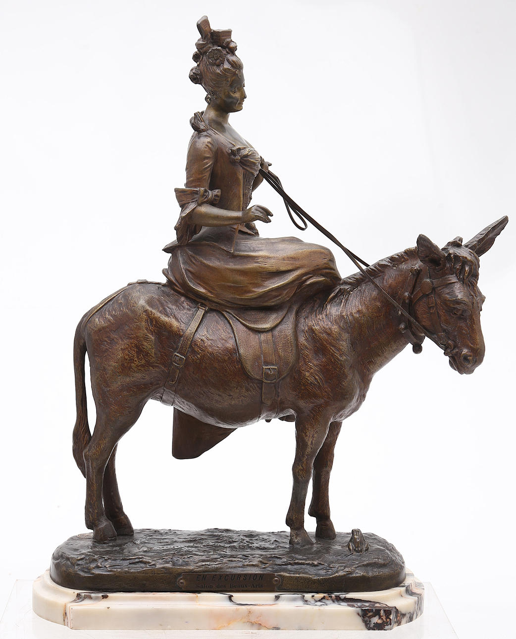 VICTOR LÉOPOLD BRUYNEEL. "En excursion".