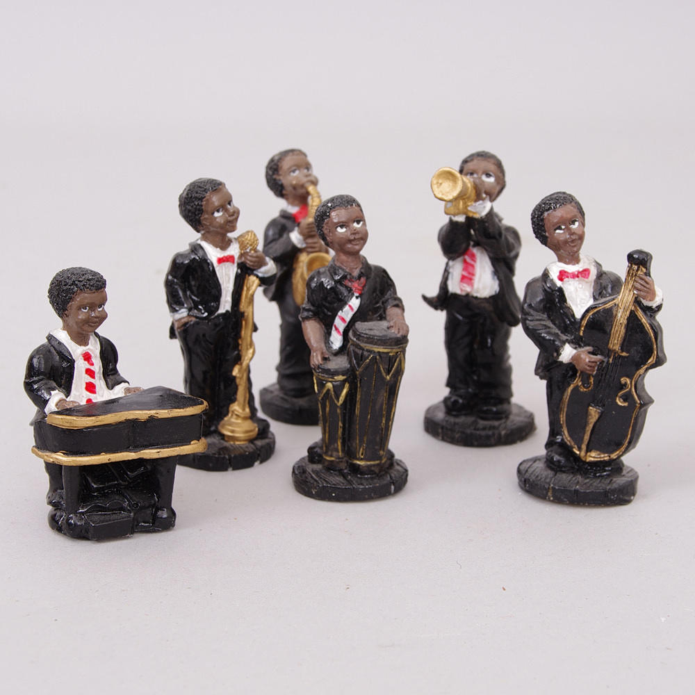 FIGURINER, 6 stycken, jazzorkester.