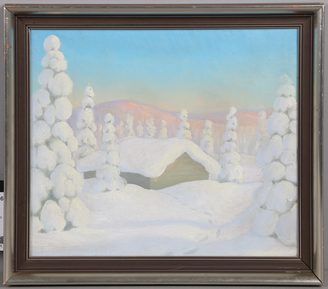 THORE ANDERSSON (1919-2002). Fjällandskap.