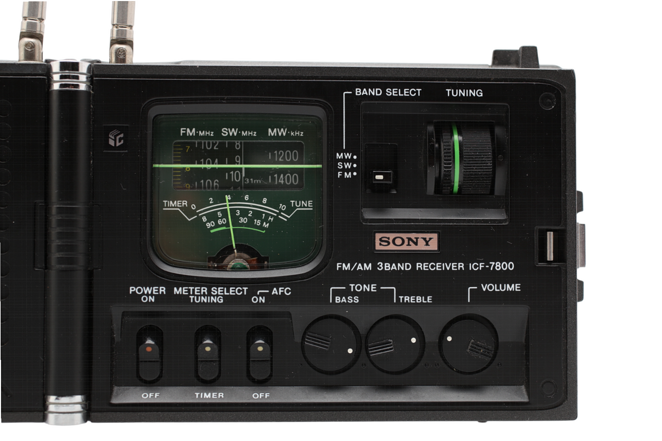 【ジャンク品】SONY ICF-7800 3BAND RECEIVER Sony 3 Band Receiver ICF-7800 | eBay