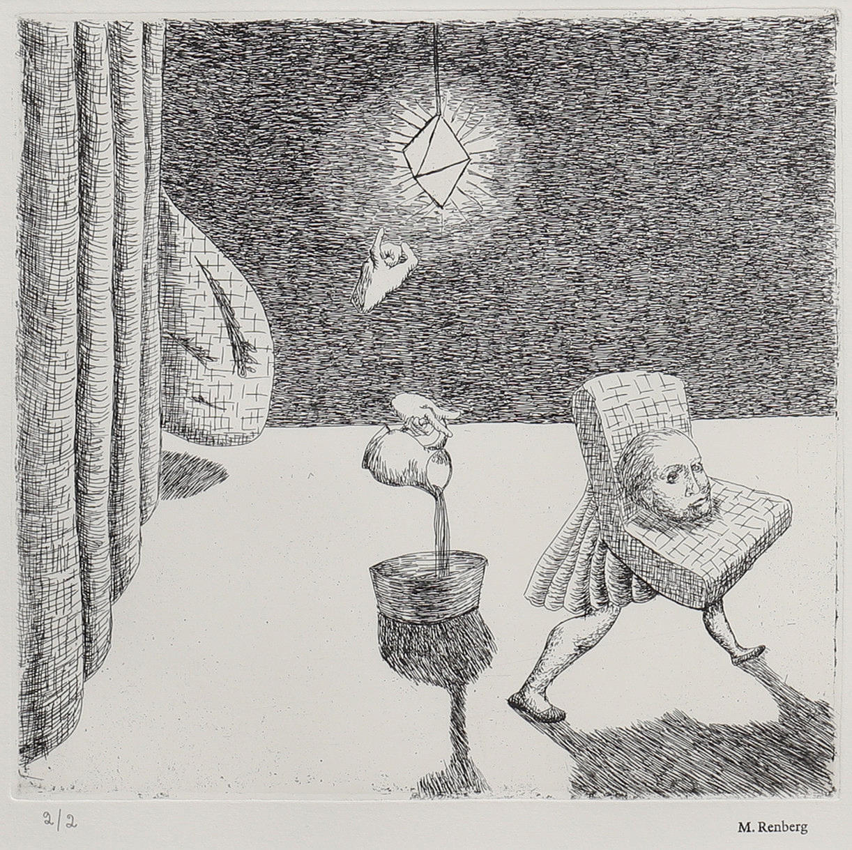 MARGARETA RENBERG. SURREALIST COMPOSITION.