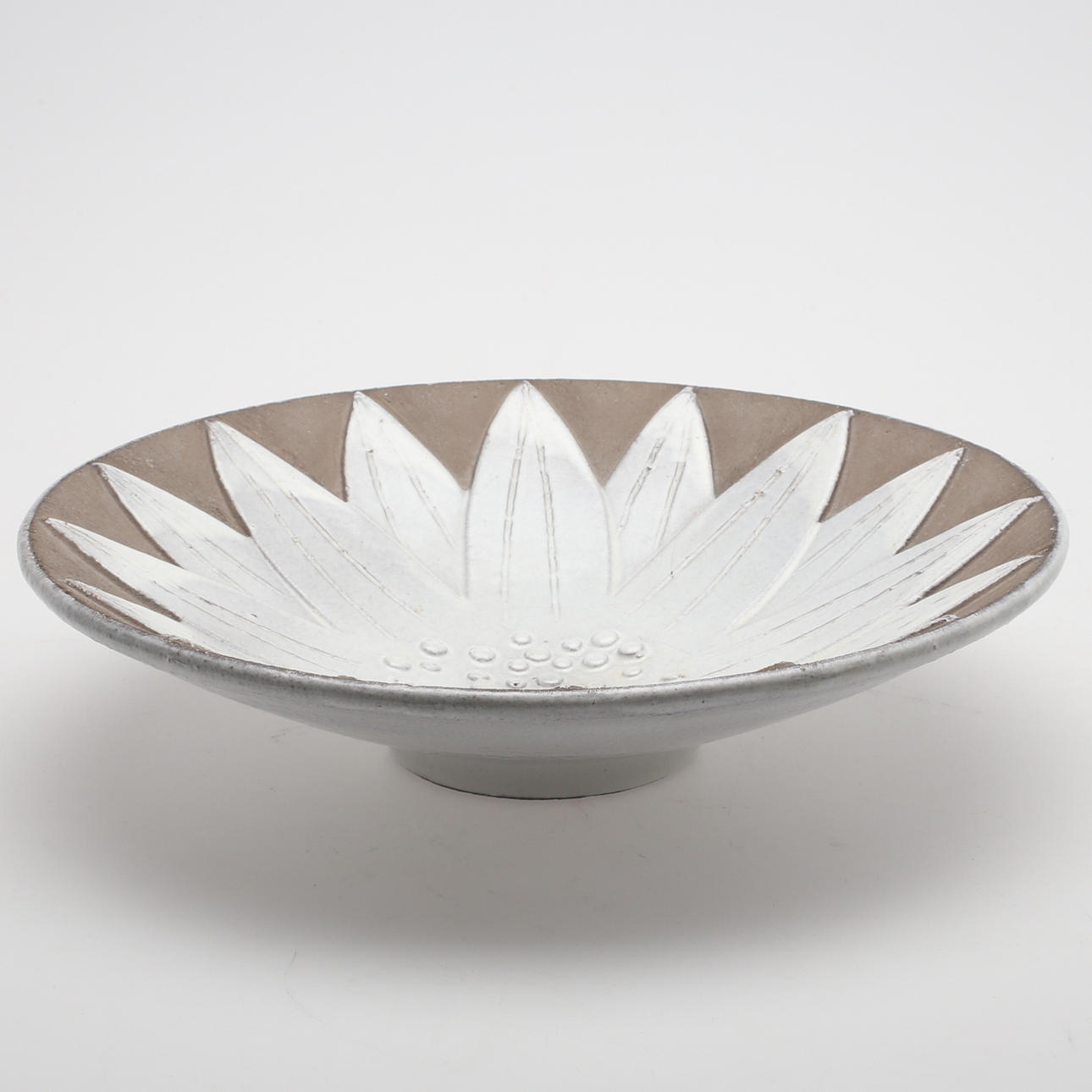 SKÅLFAT, lergods, "Paprika", Anna Lisa Thomson, Upsala-Ekeby.