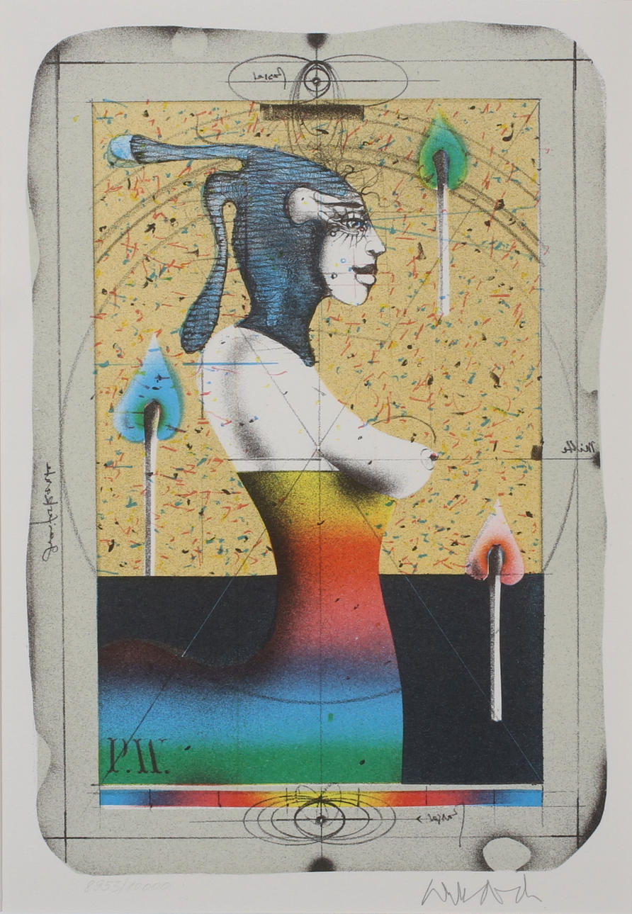 PARTI GRAFIK, 5 stycken, 1900-tal.