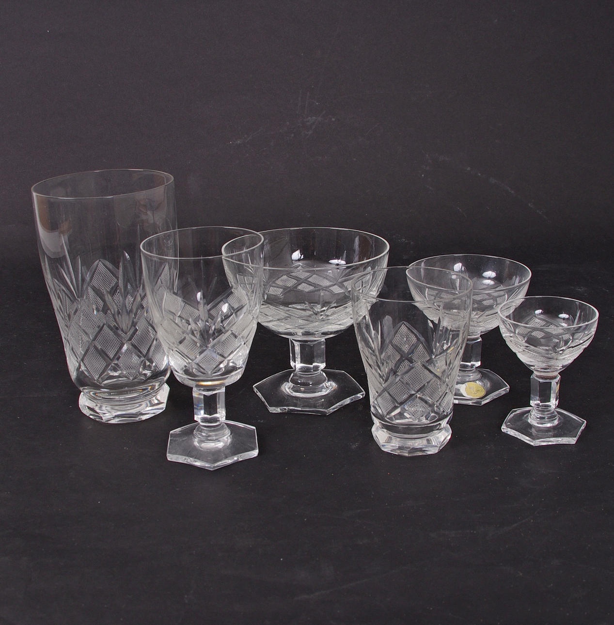 GLASSERVIS, Kosta, FA Dekor Sliperi.