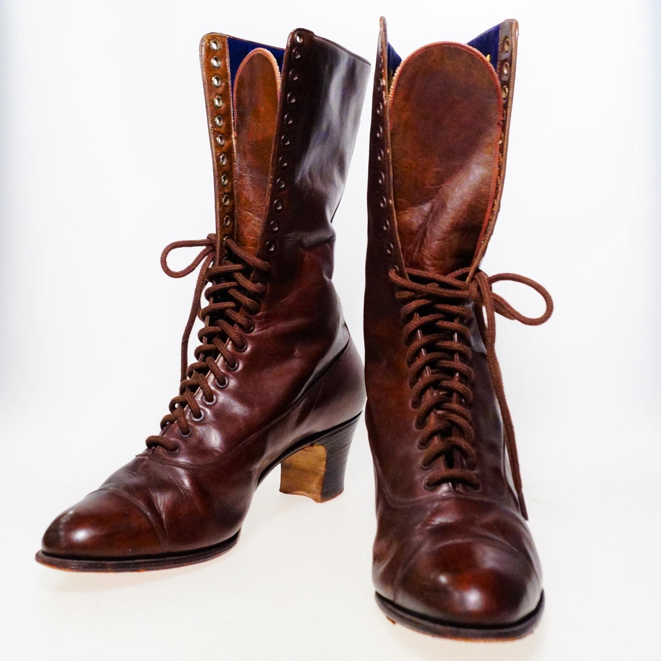 LACE UP BOOTS, "Rex Elegant".