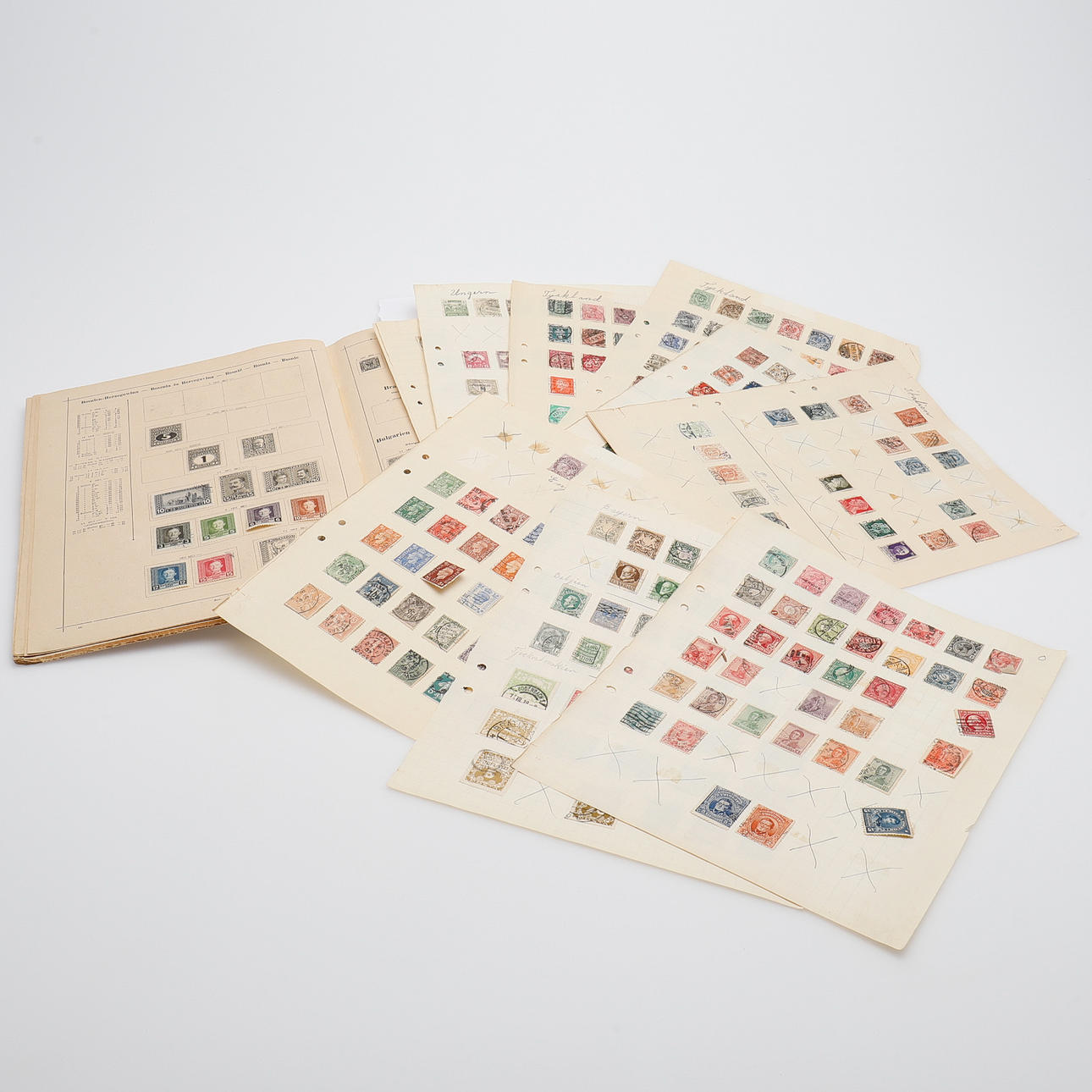 EIN SCHAUBEK-ALBUM VON 1919.