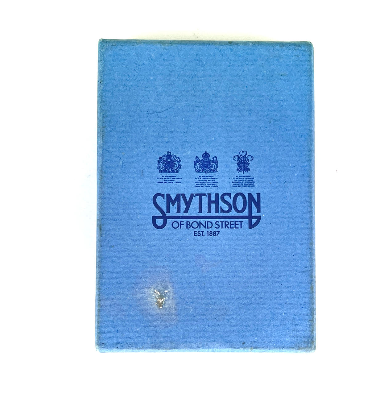 SMYTHSON 'WEE BLUE' MINI GUÍA TELEFÓNICA.