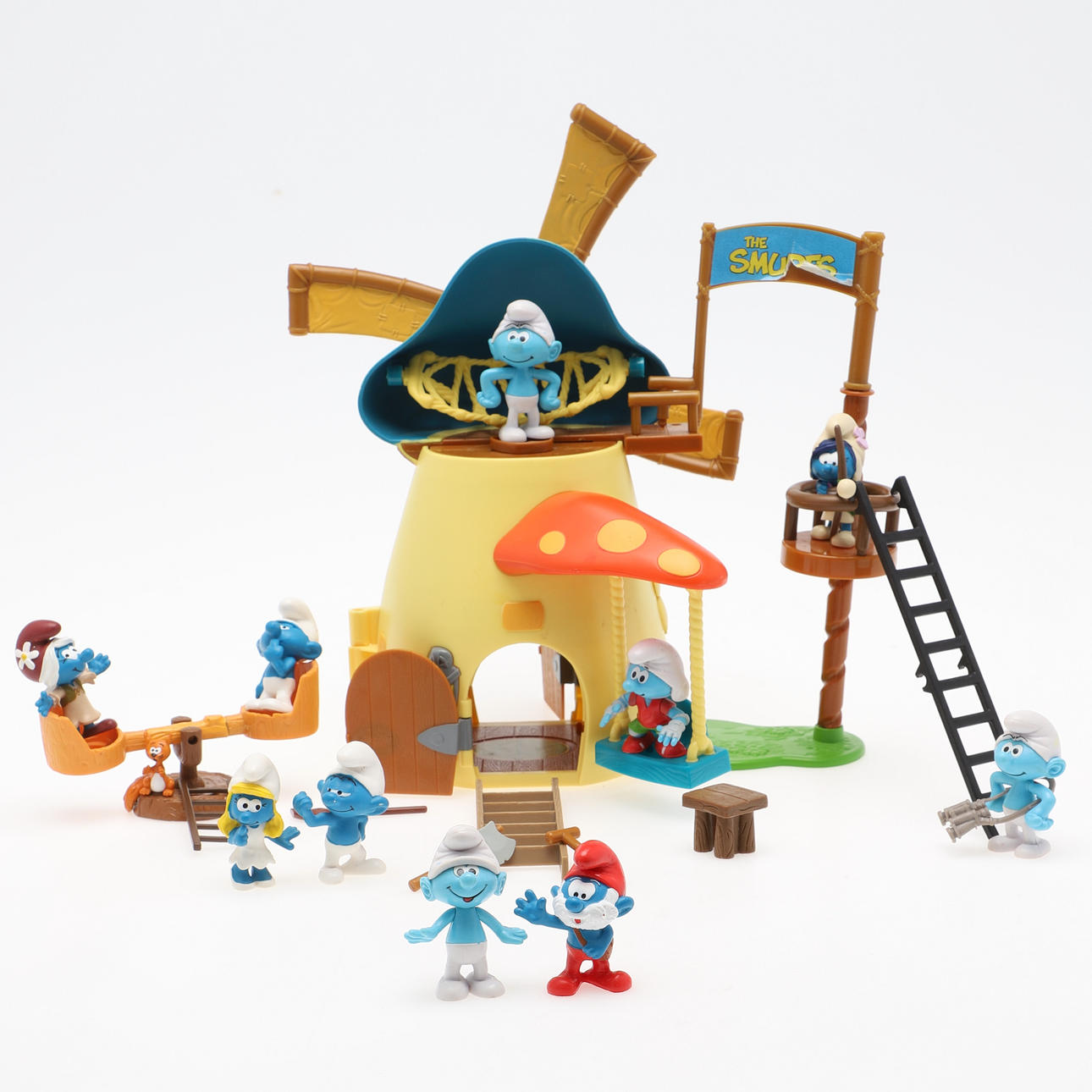 SMURFAR & SMURFHUS, Peyo & Schleich.