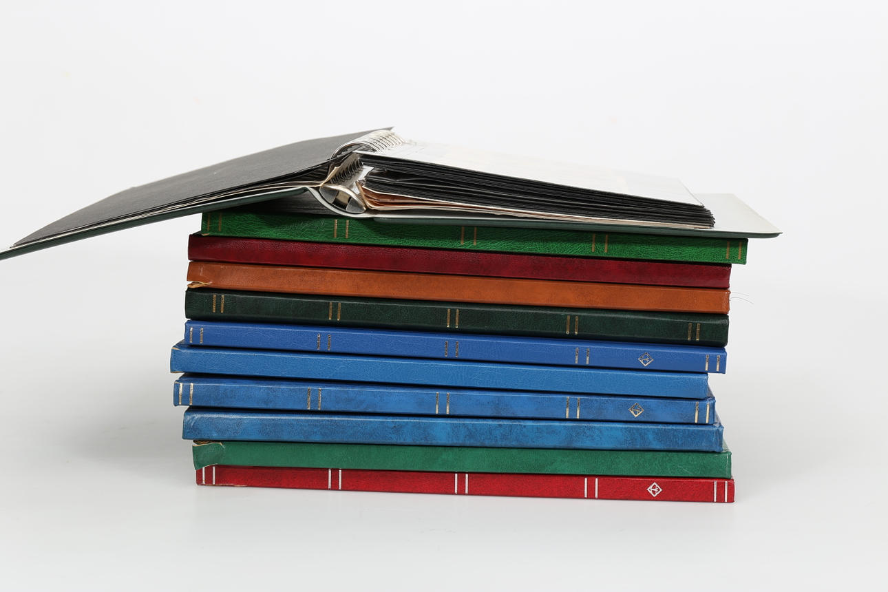 FRIMÄRKE,10 album, Sverige, postfriska,1900-tal.