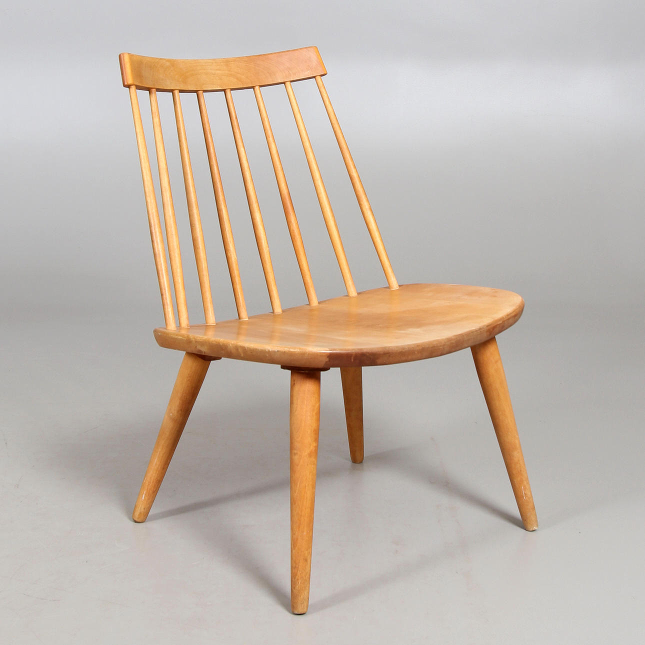 PINNSTOL, lövträ, "Sibbo", Yngve Ekström.