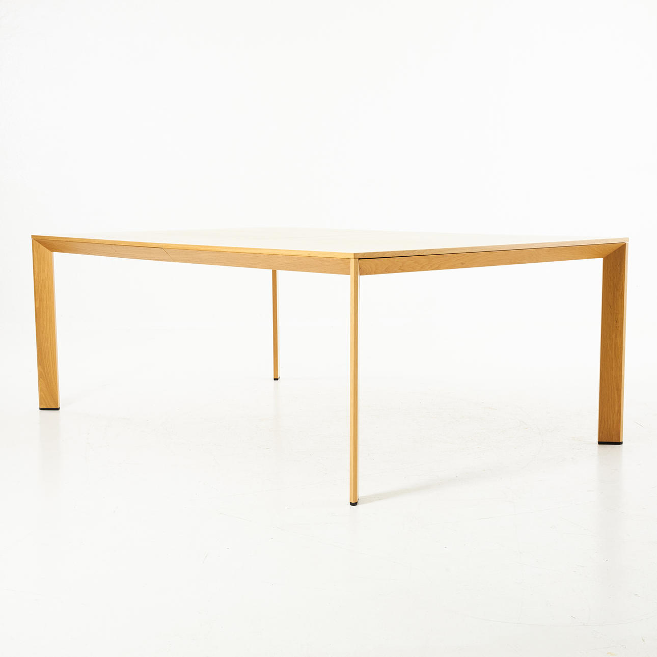 TABLE, Chamfer, design Daniel Franzén and Mattias Såthlbom for Karl Andersson & Söner, Oak, 4 inserts and support legs.