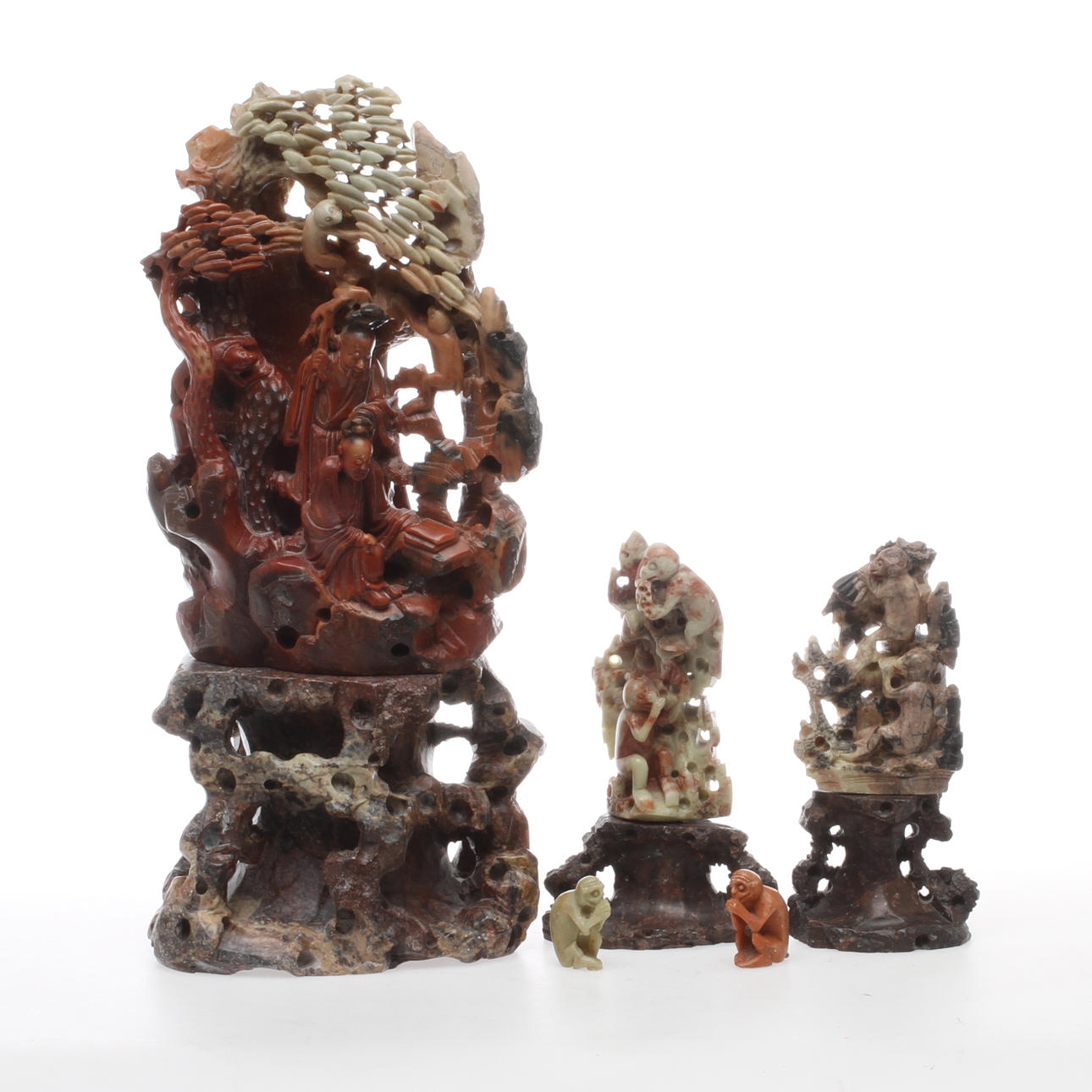 STENARBETEN, 5 delar, orientaliskt.