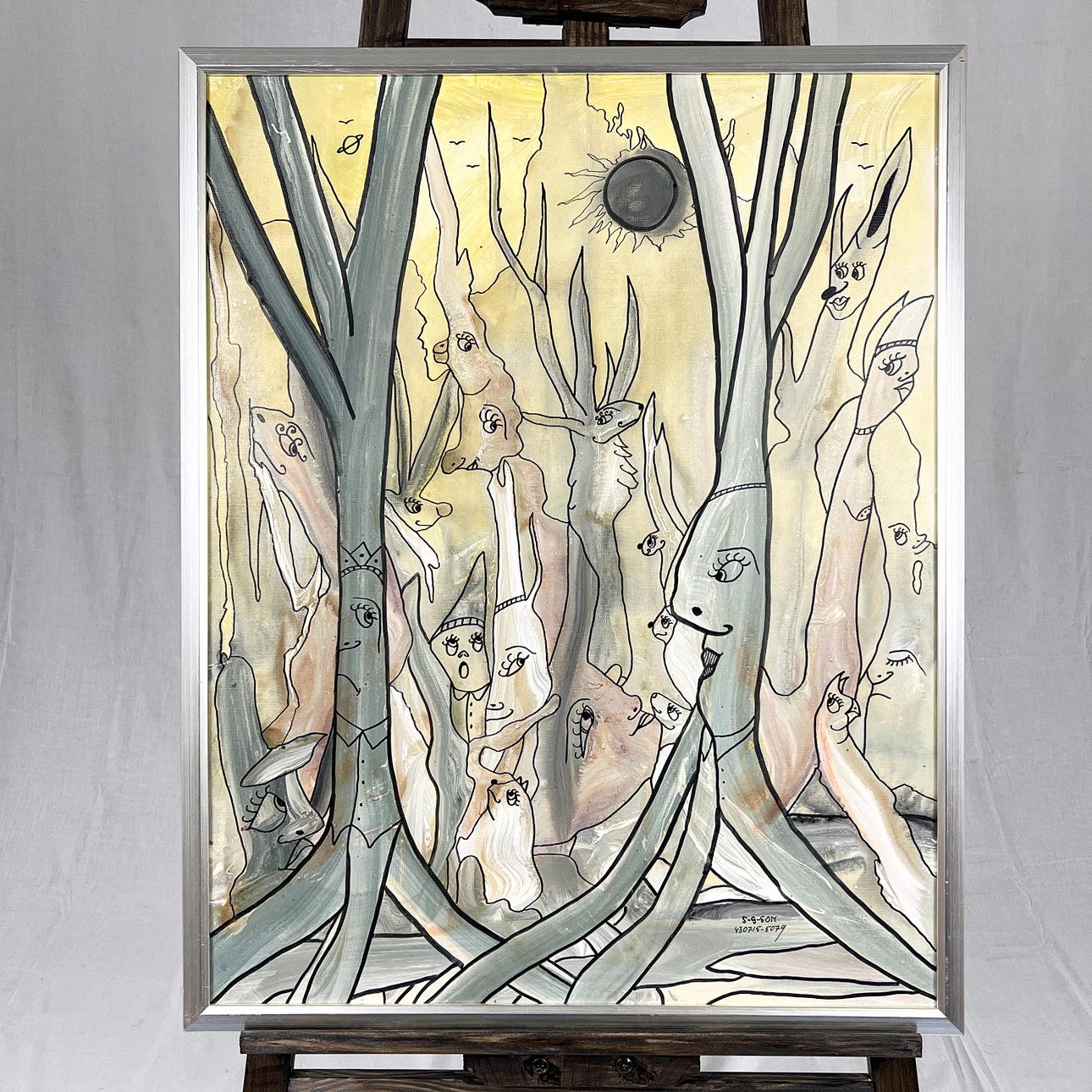 SVEN GÖRAN SVENSSON. OIL ON CANVAS, signed.