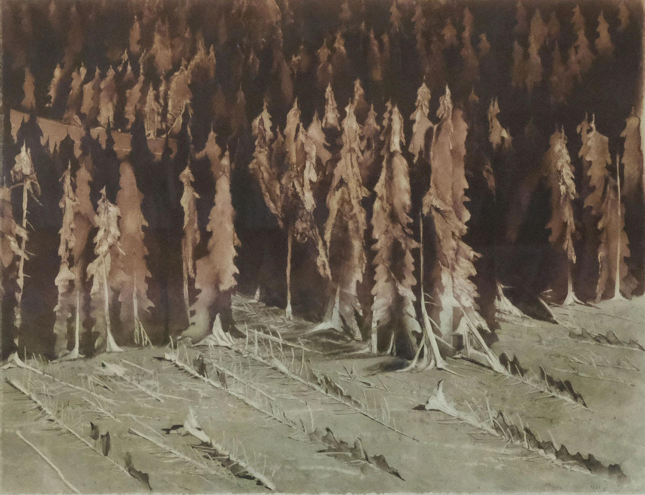 ROJ FRIBERG. LITOGRAFI.