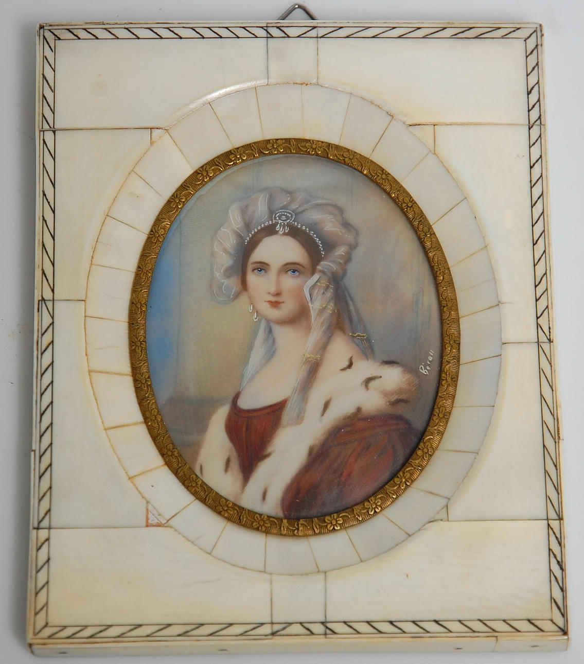 MINIATYRMÅLNING, 1900-talets början.