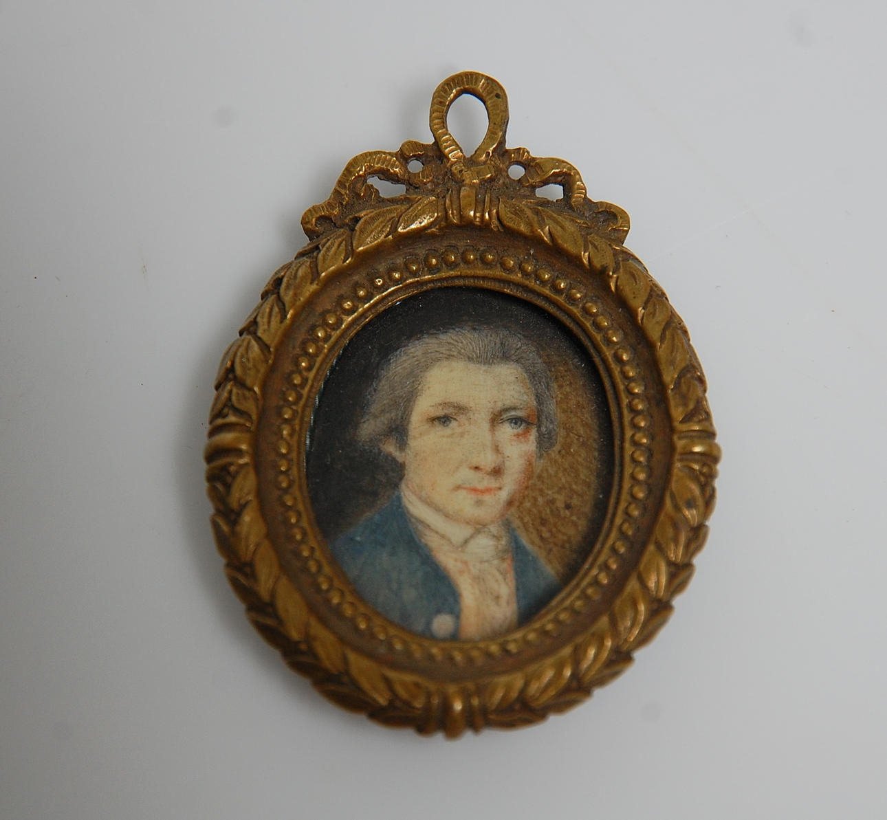 MINIATYRMÅLNING, Adelsman, 17-1800-tal.