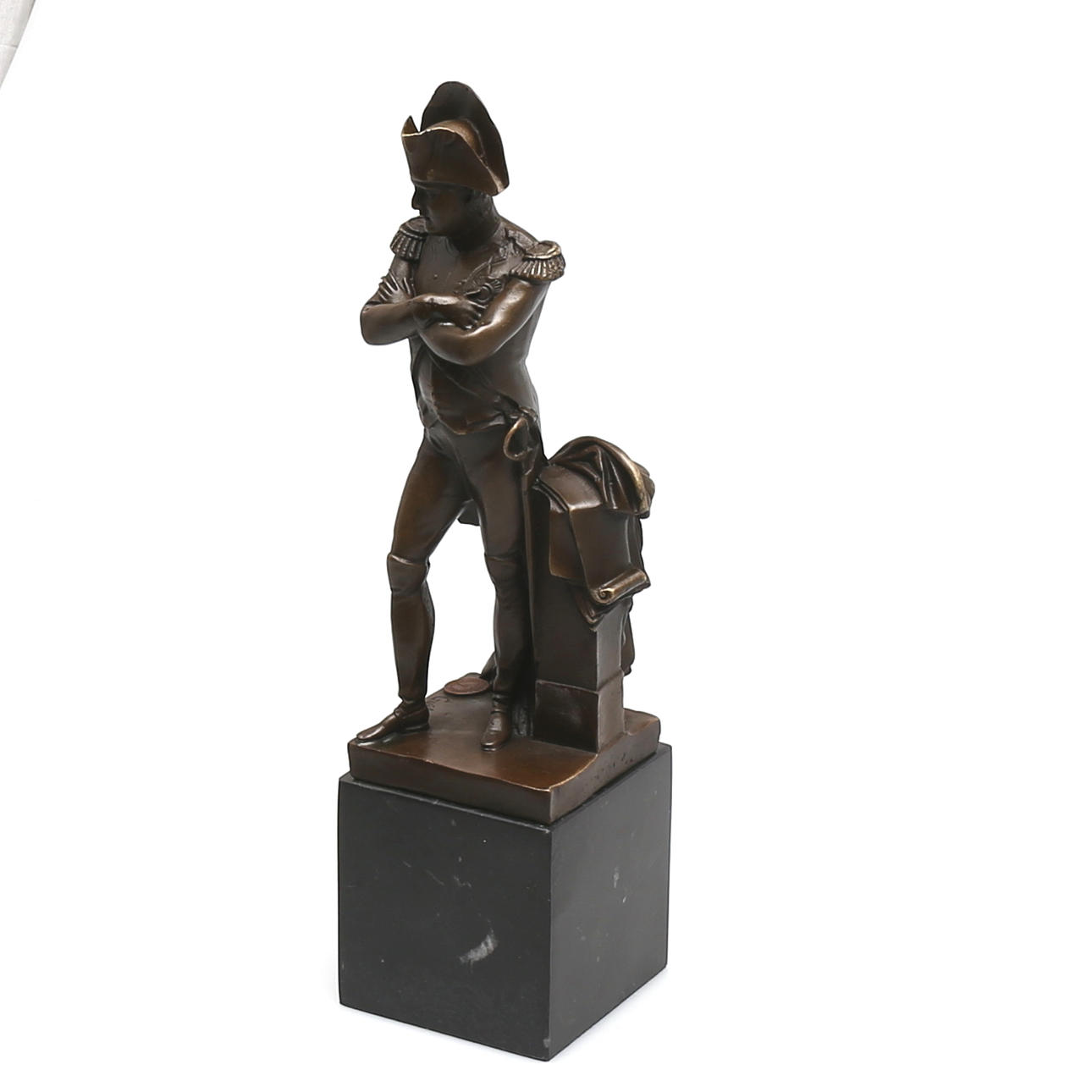 SKULPTUR, brons, Napoleon, Senare gjutning efter Guillemin. Signerad Guillemin.