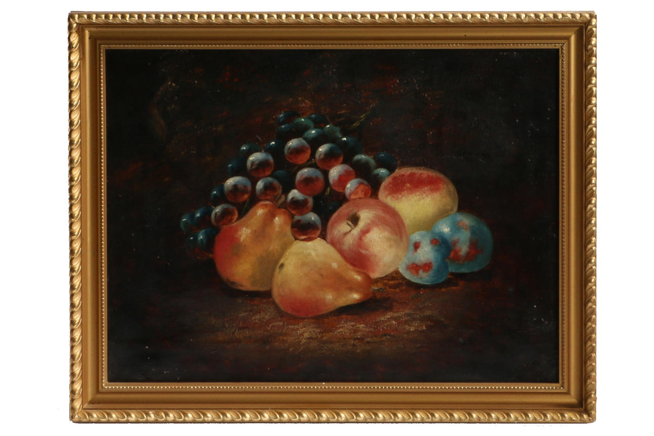 ENGELSKA SKOLAN (1800-TALET) STILLEBEN STUDIER.