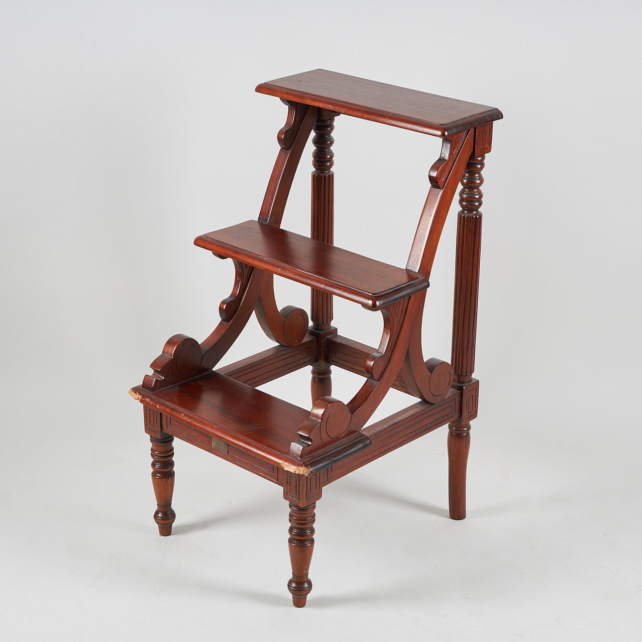 LIBRARY LADDER, wood, Tomterud.