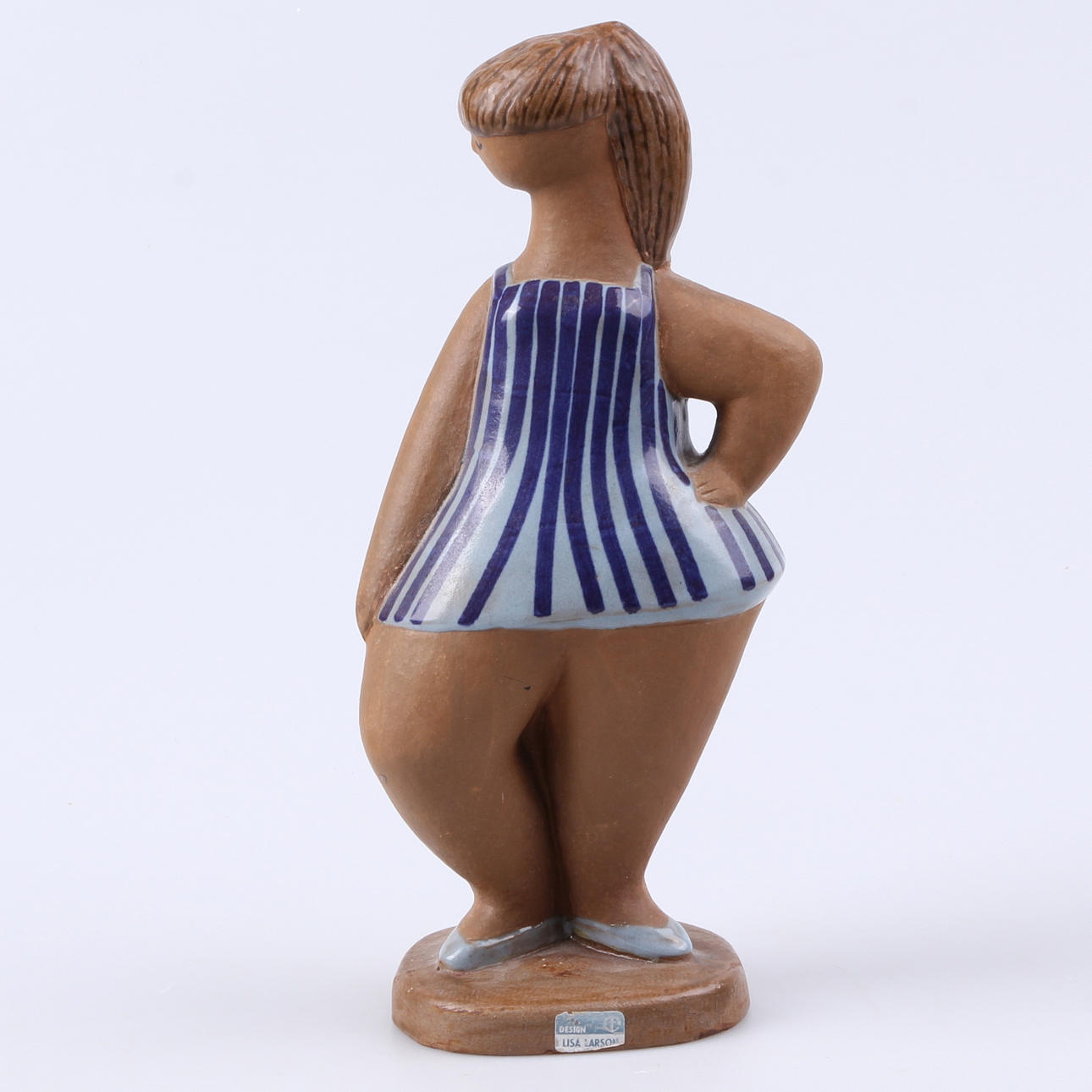 FIGURIN, stengods, "Dora", ABC-flickorna, Lisa Larson, Gustavsberg.