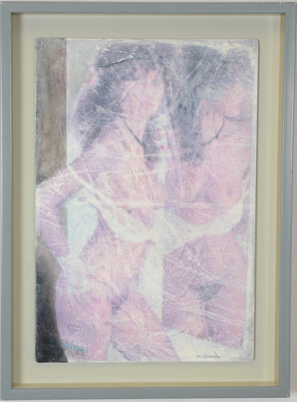 MICHAEL QVARSEBO. Blandteknik på pannå.