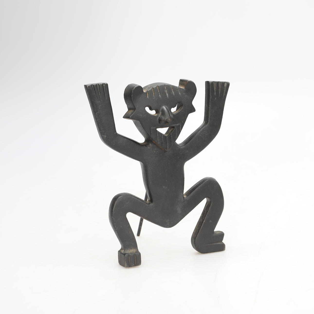 ELDHUND / DJÄVUL, gjutjärn,märkt HB.