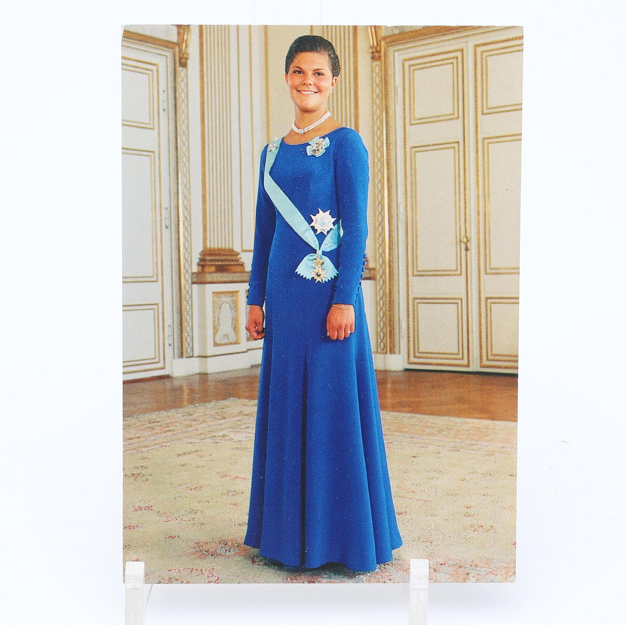 AUTOGRAPH. CROWN PRINCESS VICTORIA (B. 1977-).