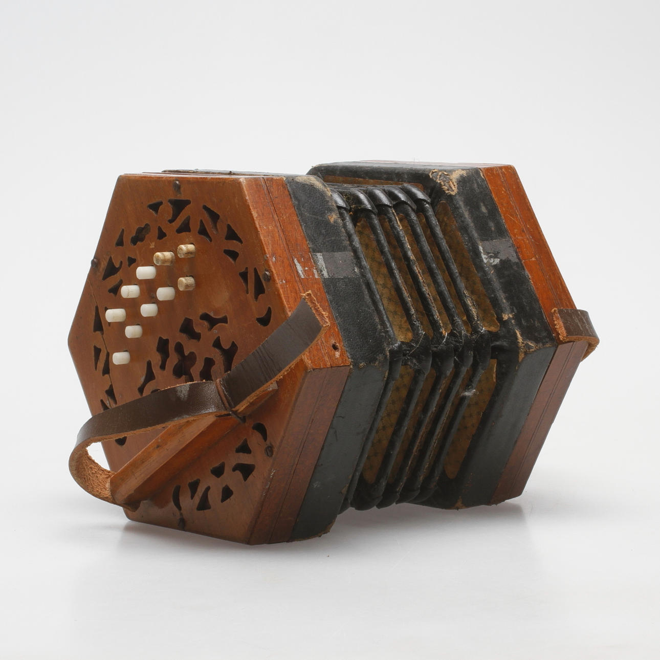 CONCERTINA, Steel Reed, England, 1900-tal.