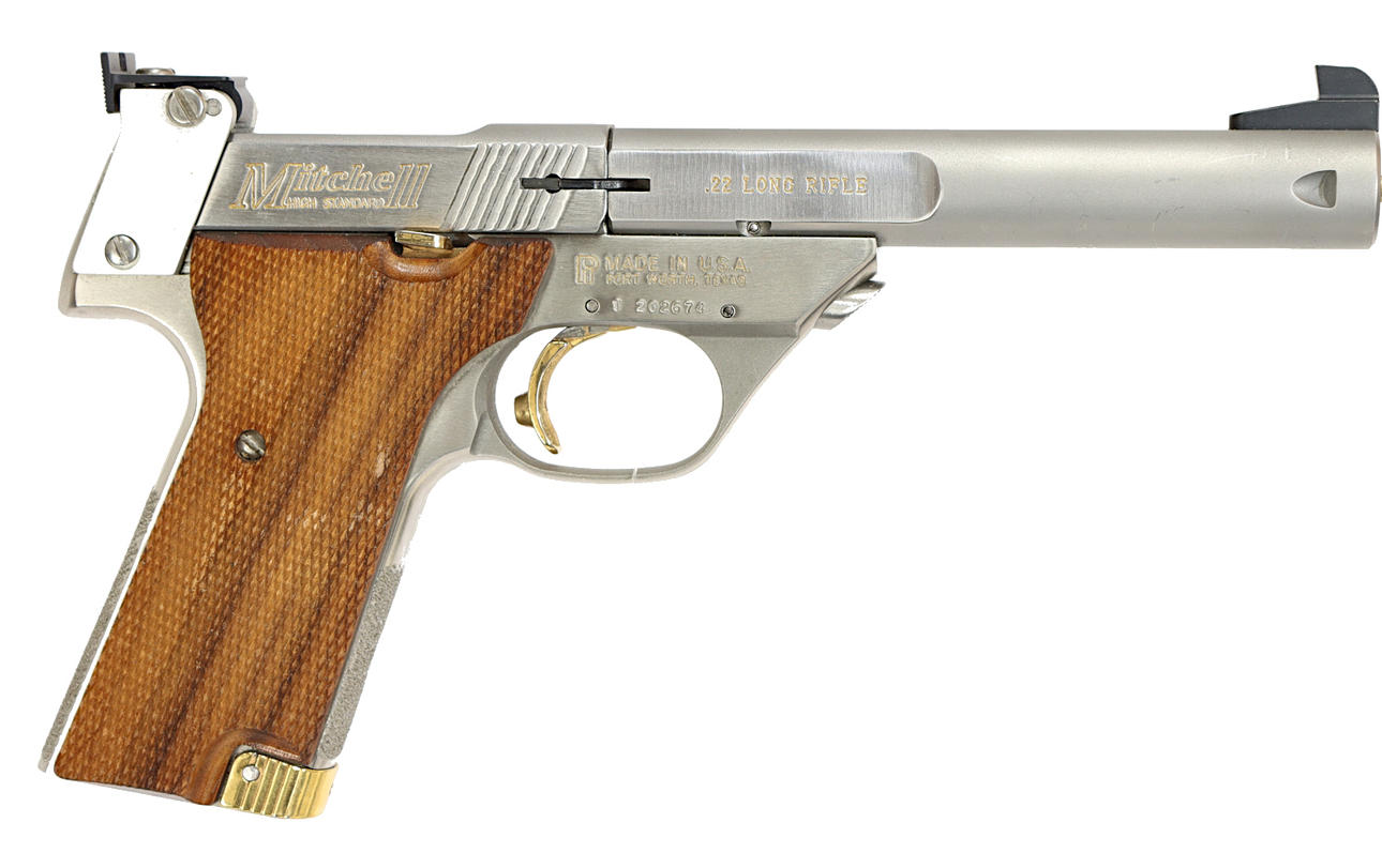 PISTOL, Halvautomatisk, fabrikat Mitchell Arms, modell High Standard ...