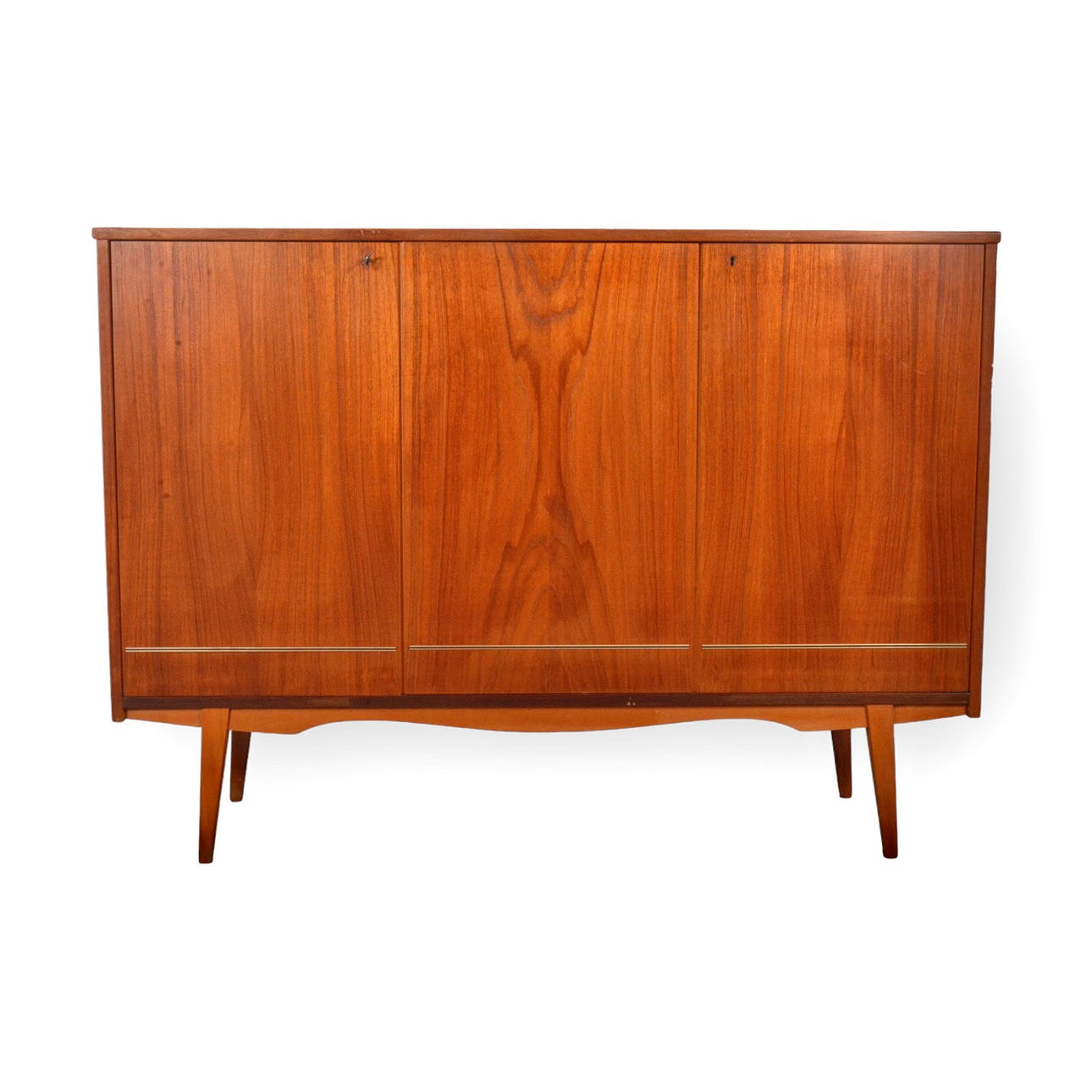 SIDEBOARD, teak, 1950s/60s.