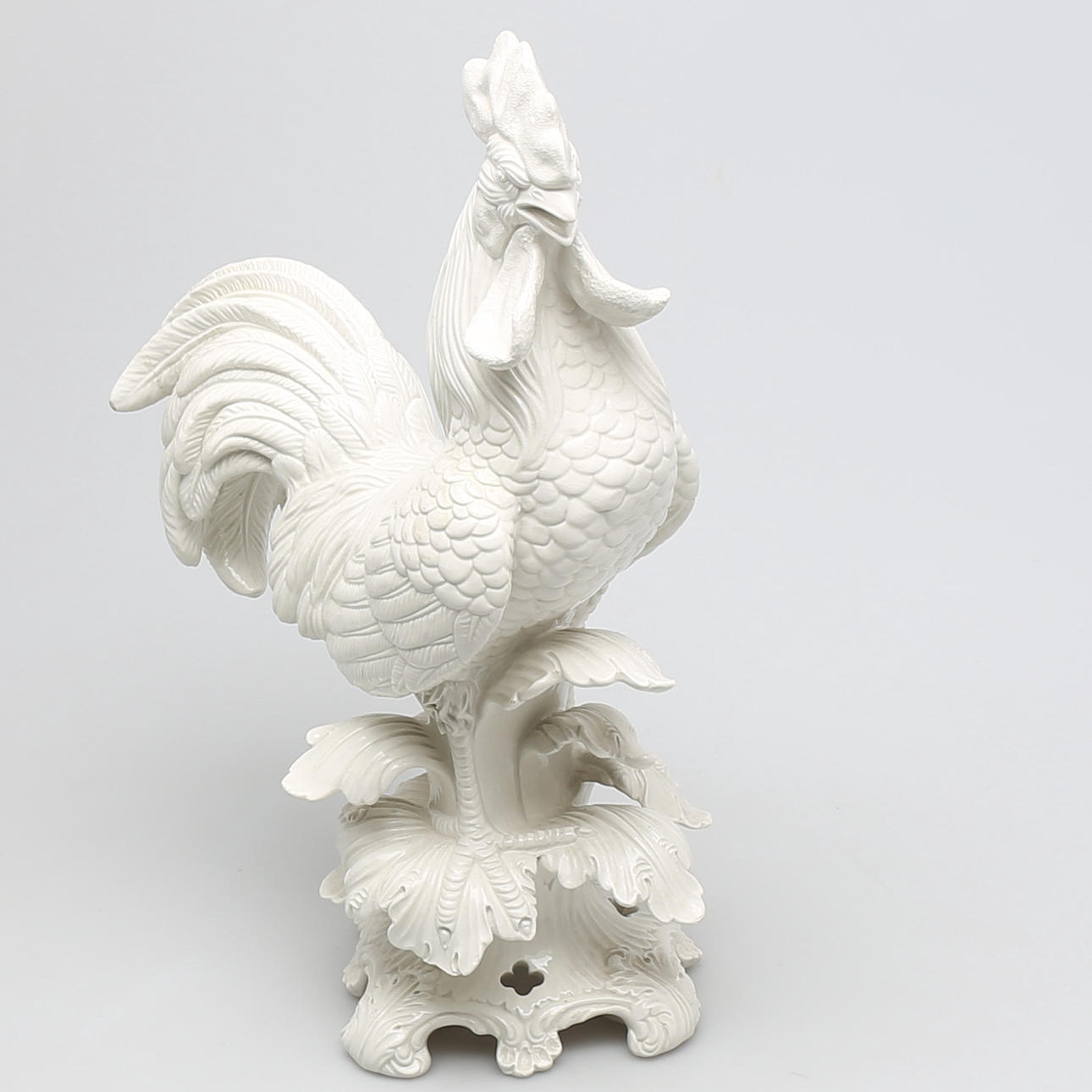 LAMPFOT i porslin, Italien.