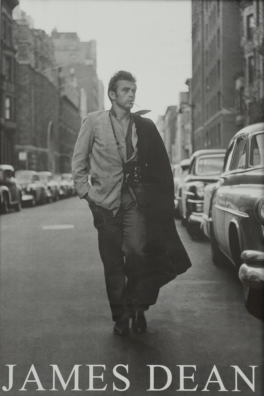 POSTER, framed, James Dean. Art - Engravings & Prints - Auctionet