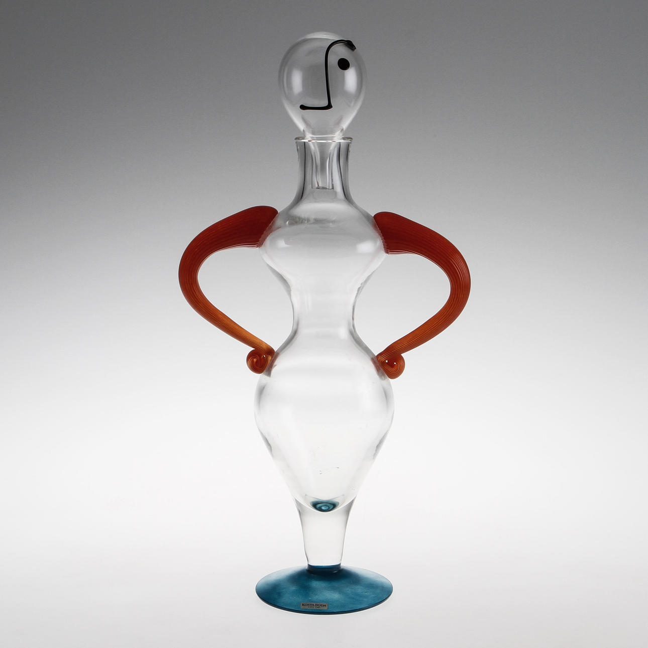 SKULPTUR, glas, Kosta Boda.