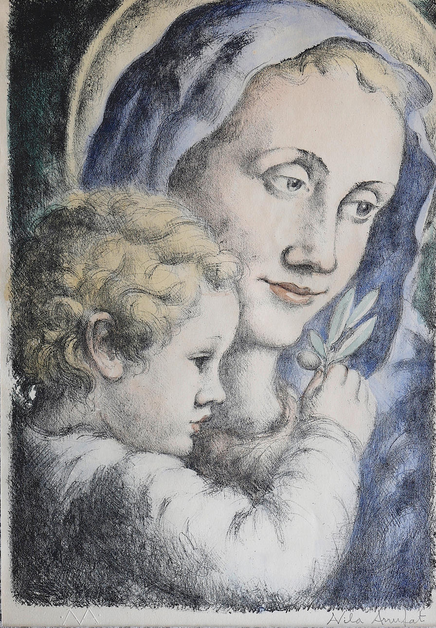 ANTONI VILA ARRUFAT. “Verge de la Pau”.