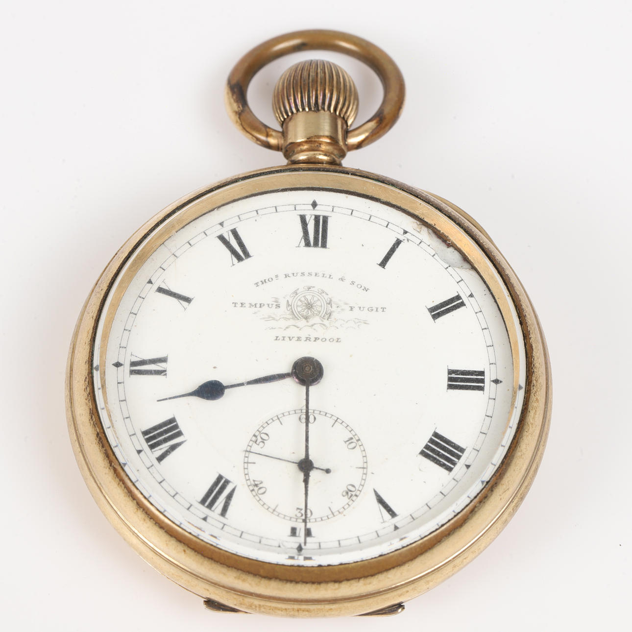 POCKET WATCH, Elgin Watch Case Co, USA, kullattu.