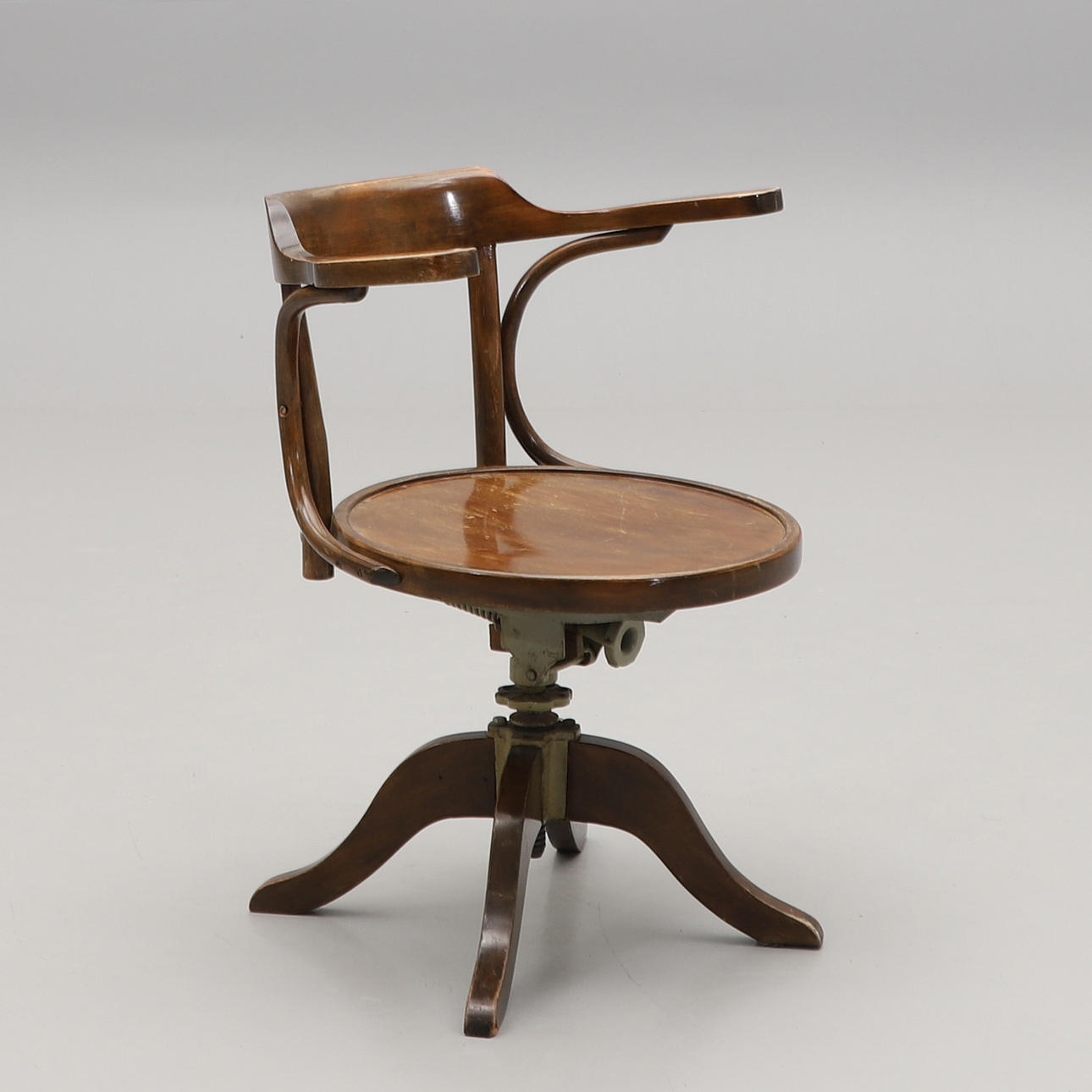 SCHREIBTISCHSTUHL/SPINNSTUHL, Thonet-Stil. Möbel - Sessel & Stühle