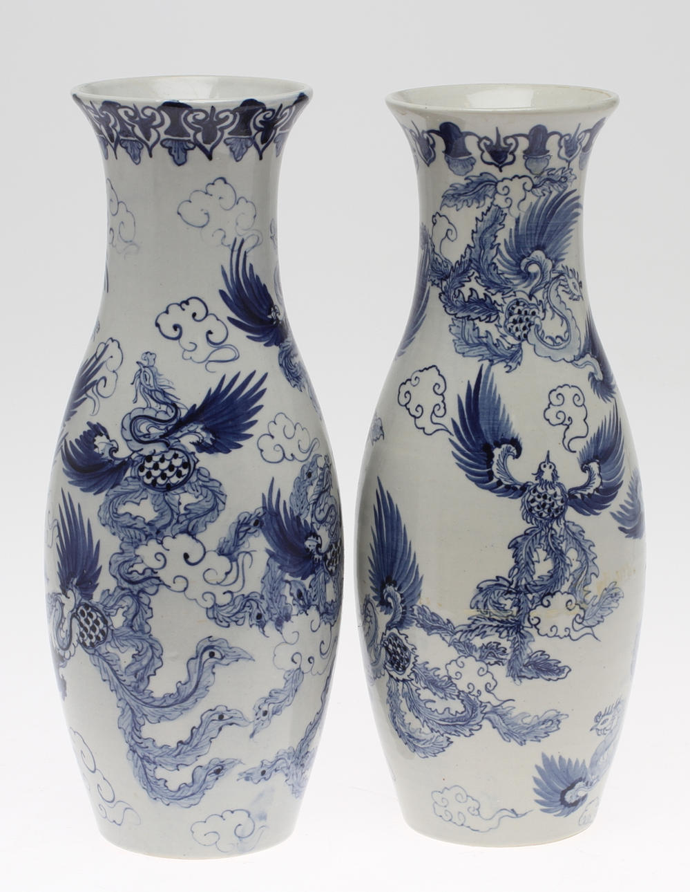 VASER, 1 par, porslin, orientaliska, 1900-tal.