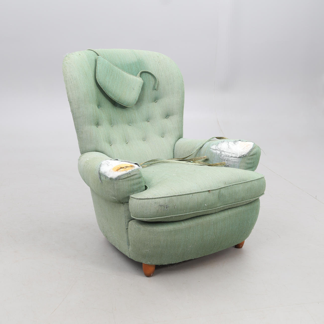 CARL MALMSTEN. LÆNESTOL, "Den kæmpe tudse".