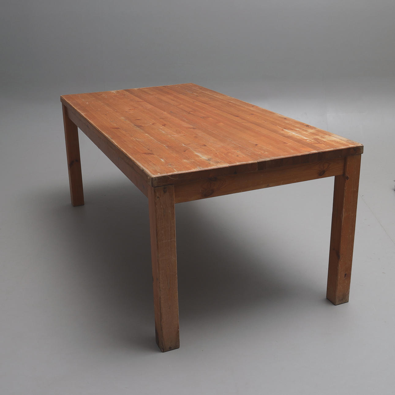 DINING TABLE, possibly Ben af ​​Schultén, Artek, model 852, pine, branded, second half of the 20th century.