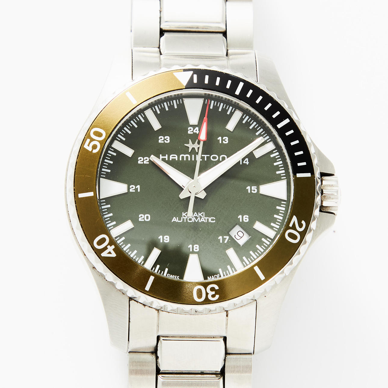 HAMILTON, wristwatch, Khaki Navy, circa 2022.