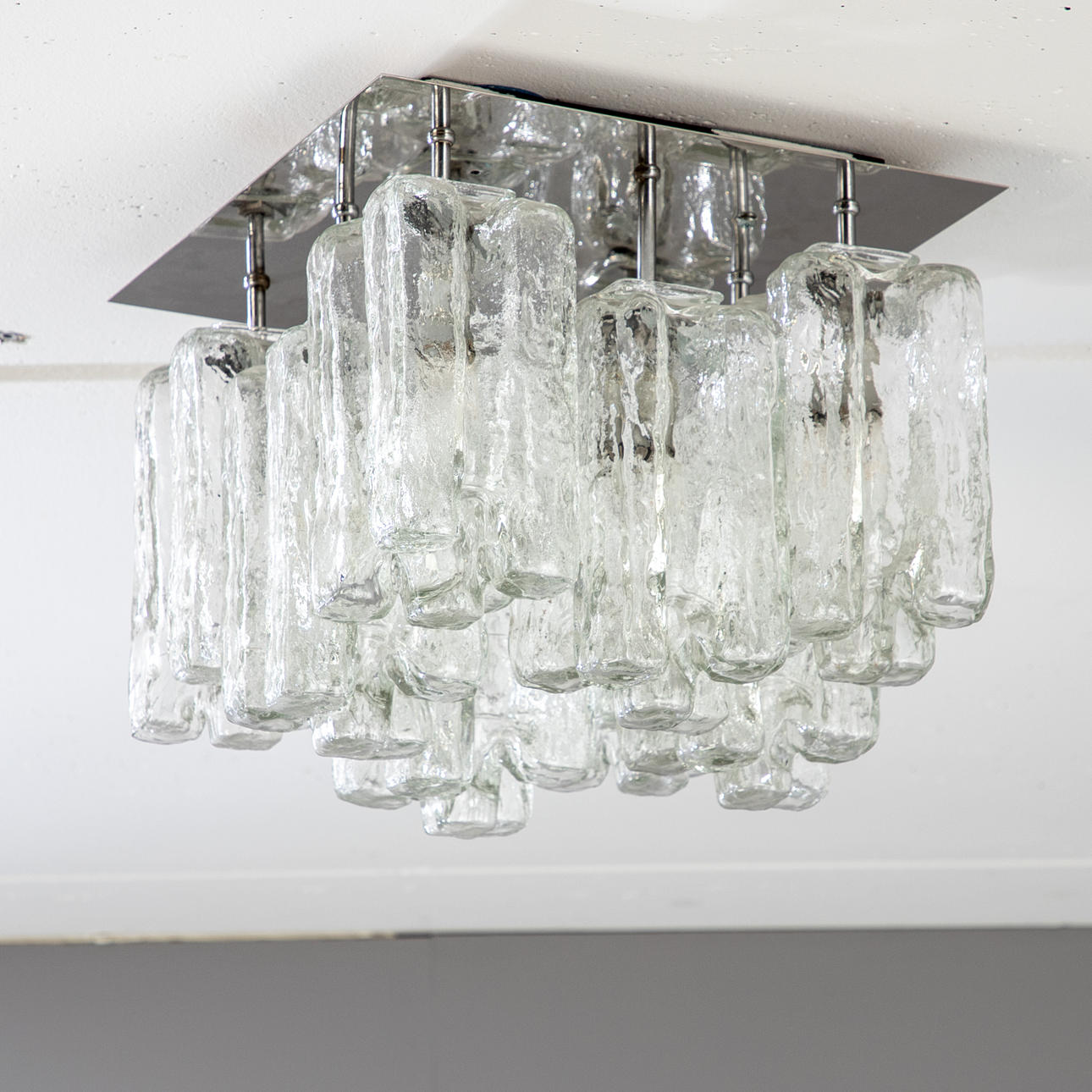 squid. "Granada" ceiling light. Austria 1960s.