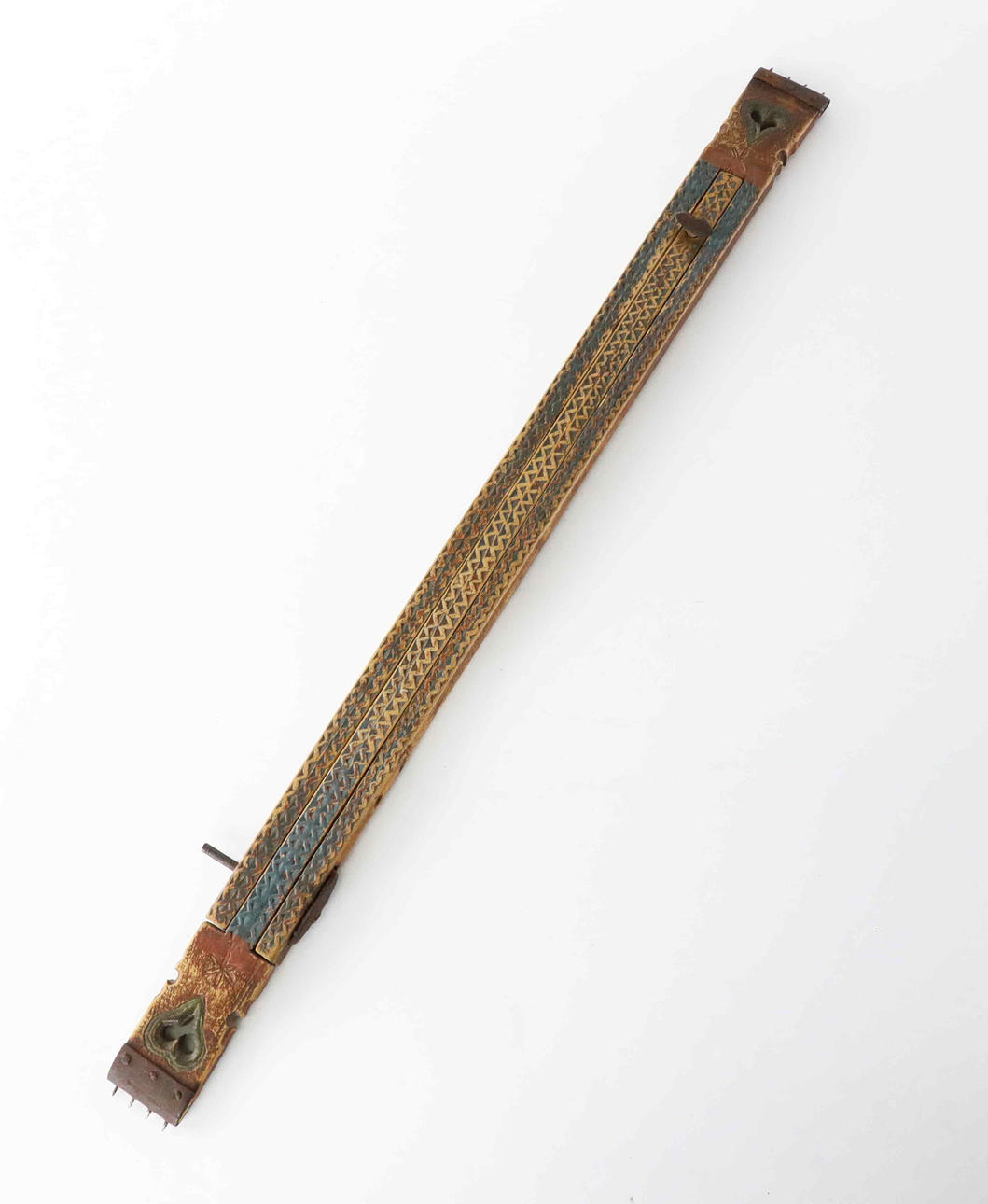 STOFFSPANNER, Bürger, Holz und Metall, 19. Jahrhundert.