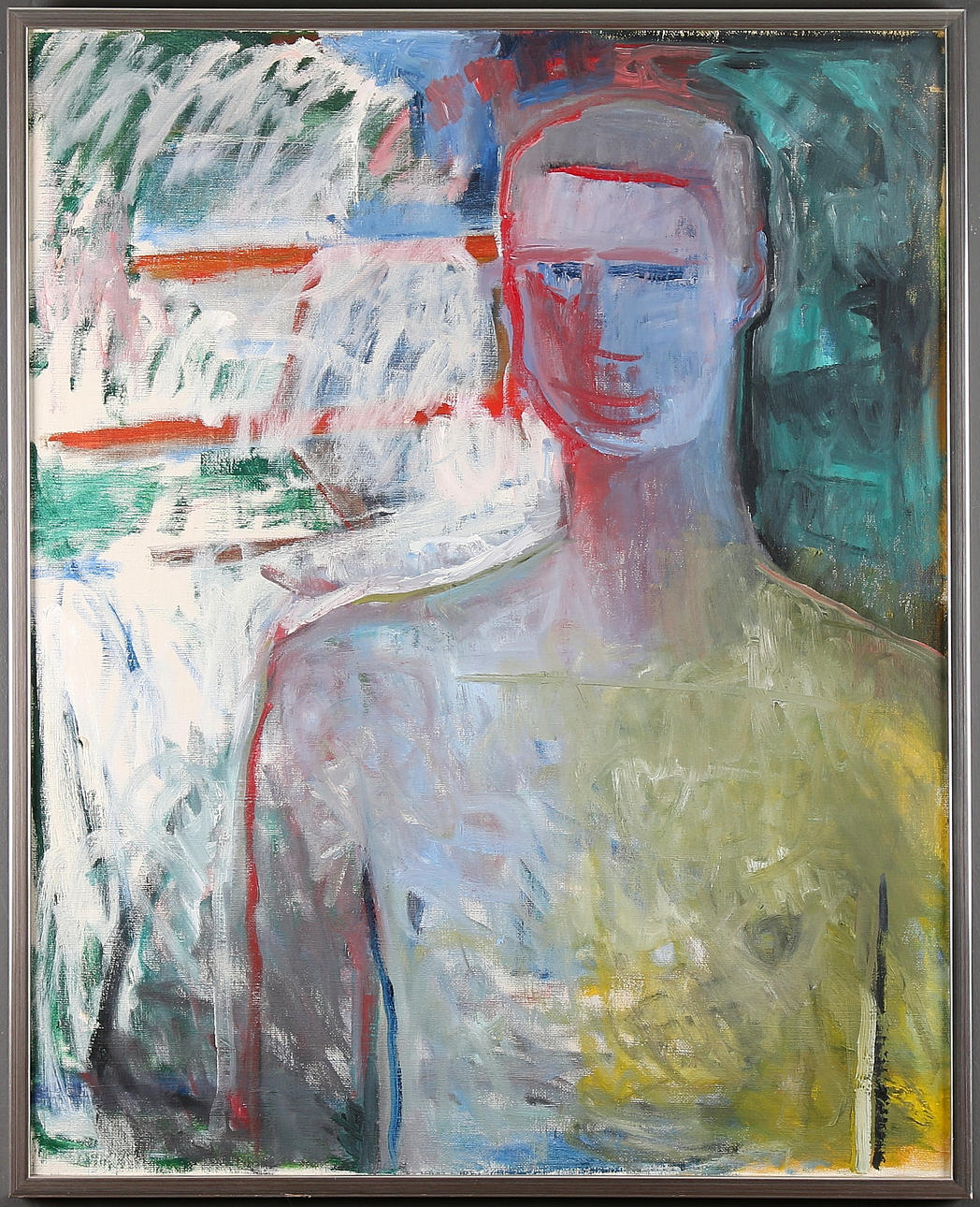 KRISTINA LINDBLAD. "A man", signed and dated 1983 on verso.